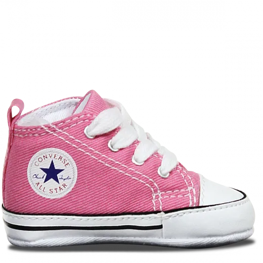 88871 Chuck Taylor First Star Infant High Top Pink by Converse