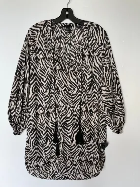 Animal Print Dress Casual Short H&m, Size M