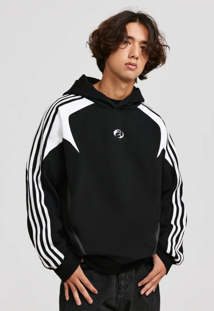 ANTIDOTE Sports Stripe Hoodie