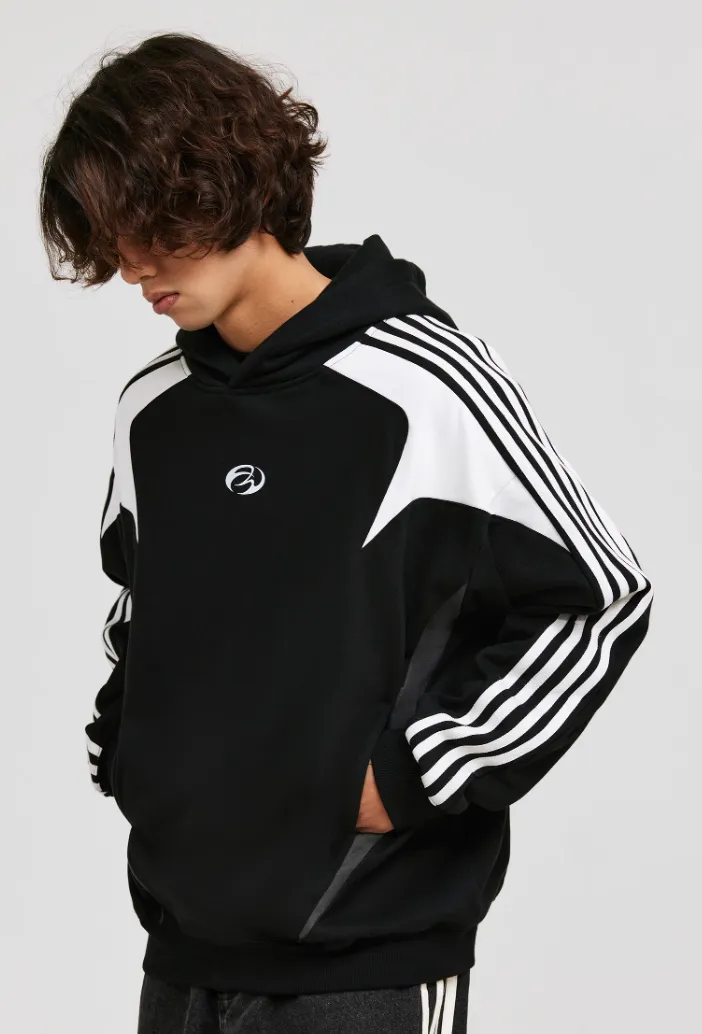 ANTIDOTE Sports Stripe Hoodie