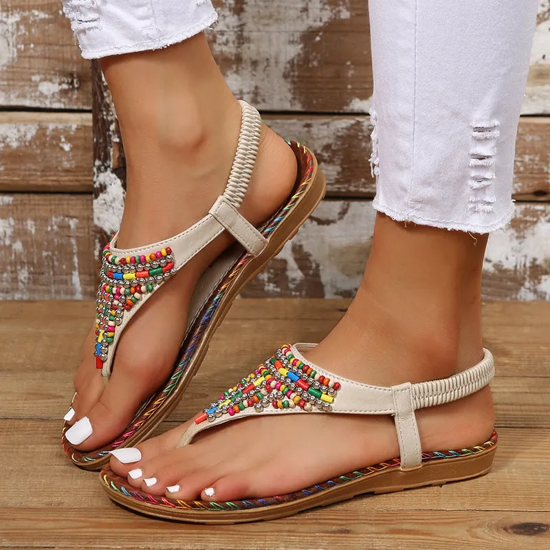 Beaded Bliss Sandals