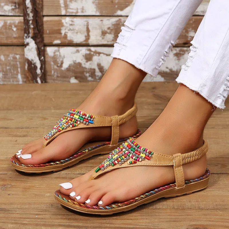 Beaded Bliss Sandals