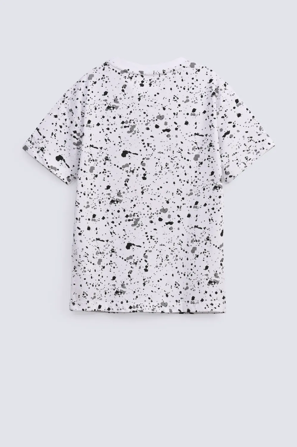 BOYS EMBELLISHED PATCH TEE