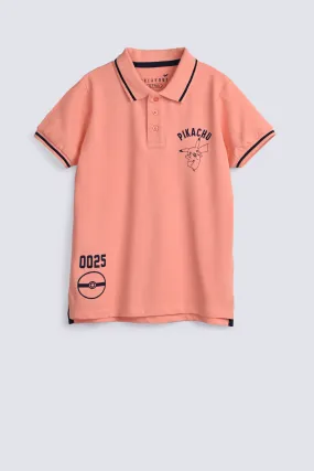 BOYS EMBELLISHED POLO