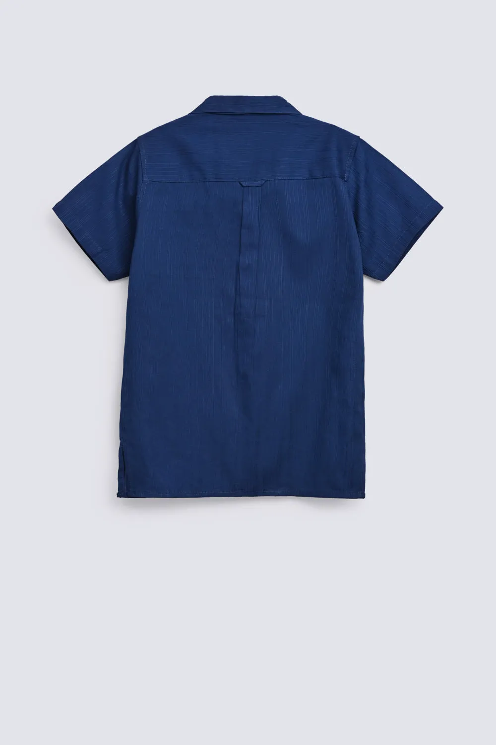 BOYS RESORT COLLAR SHIRT