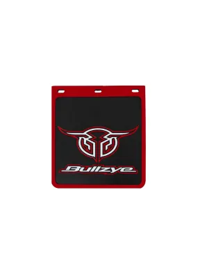 Bullzye Logo Mudflap - Red