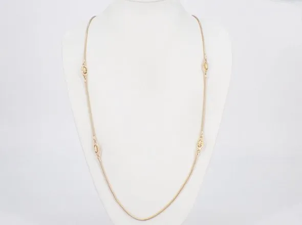 CHRISTIAN DIOR GP Long Necklace