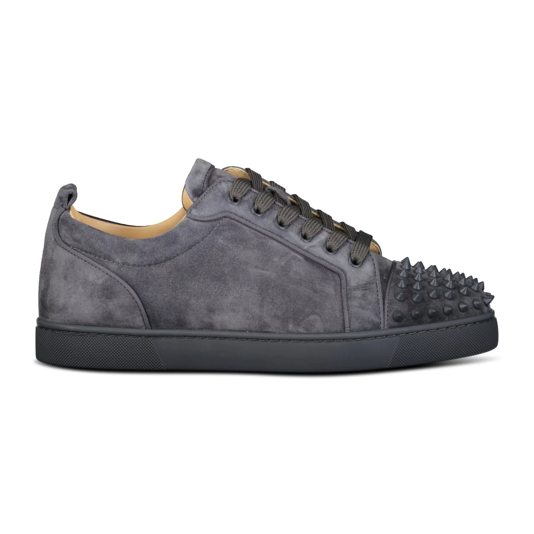 CHRISTIAN LOUBOUTIN 'JUNIOR SPIKES' ORLATO SNEAKERS GREY