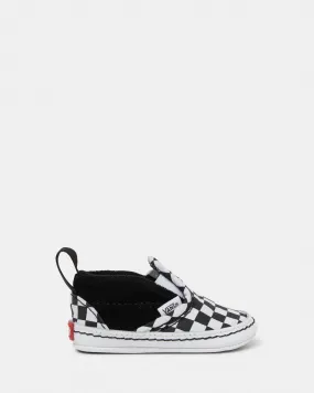 Classic Slip On V Crib Black/White