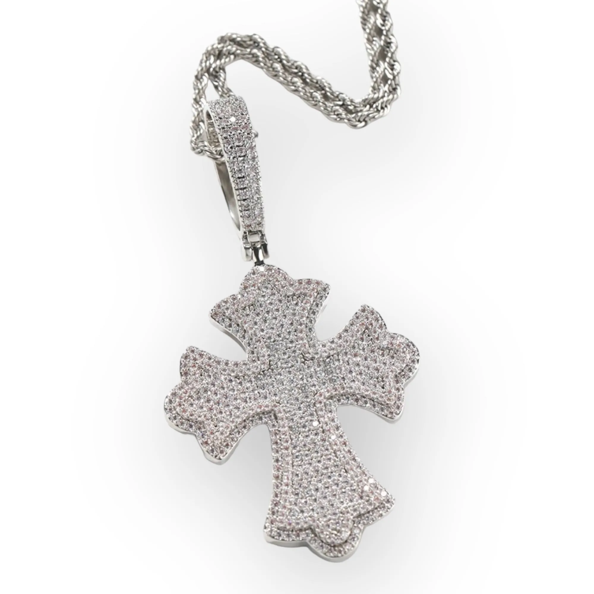 Clechee Diamond Cross Pendant