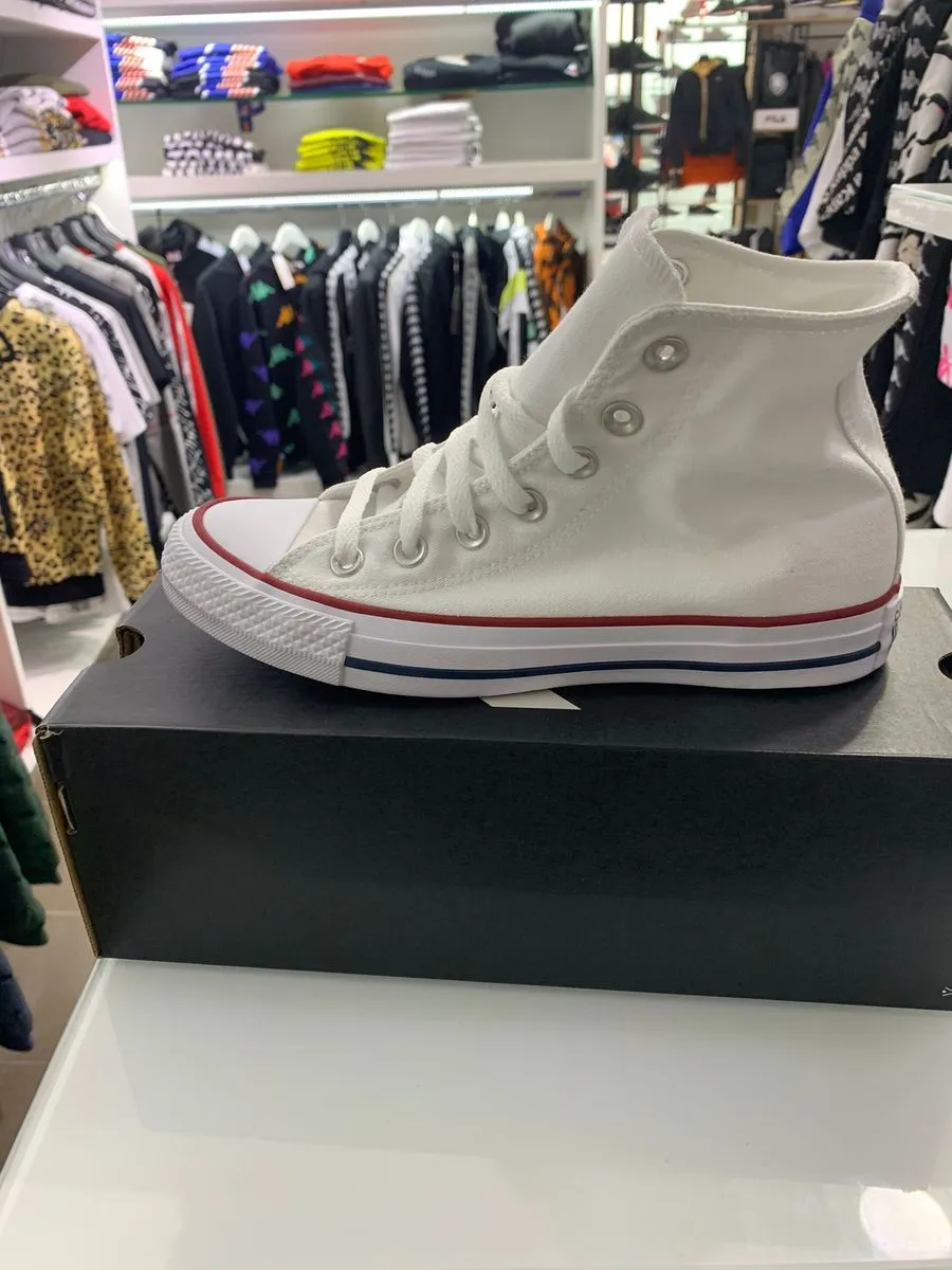 Converse All Star Chuck Taylor Classiche Bianche Alte