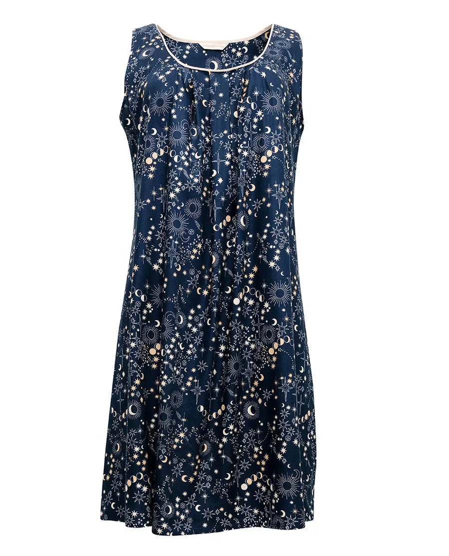 Cosmo Celestial Print Short Nightdress