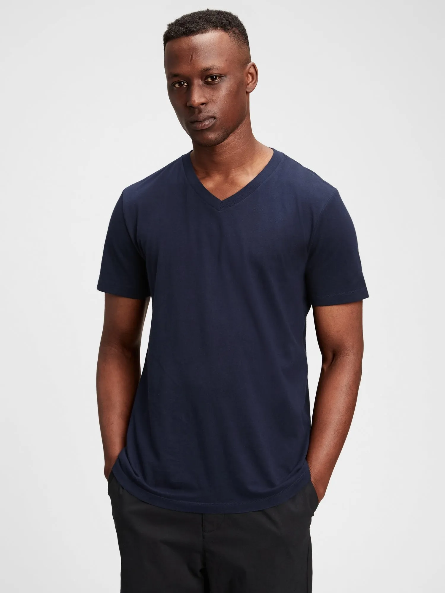 Cotton Classic V T-Shirt