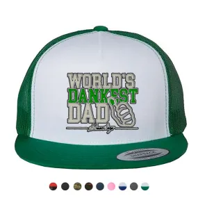 Dankest Dad Snapback Mesh Trucker Hat