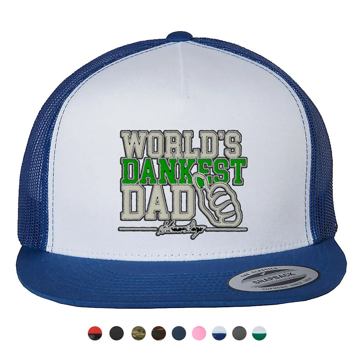 Dankest Dad Snapback Mesh Trucker Hat