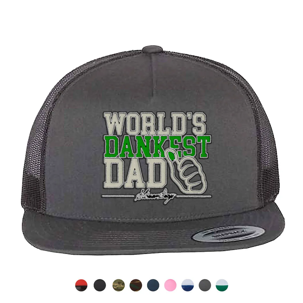 Dankest Dad Snapback Mesh Trucker Hat