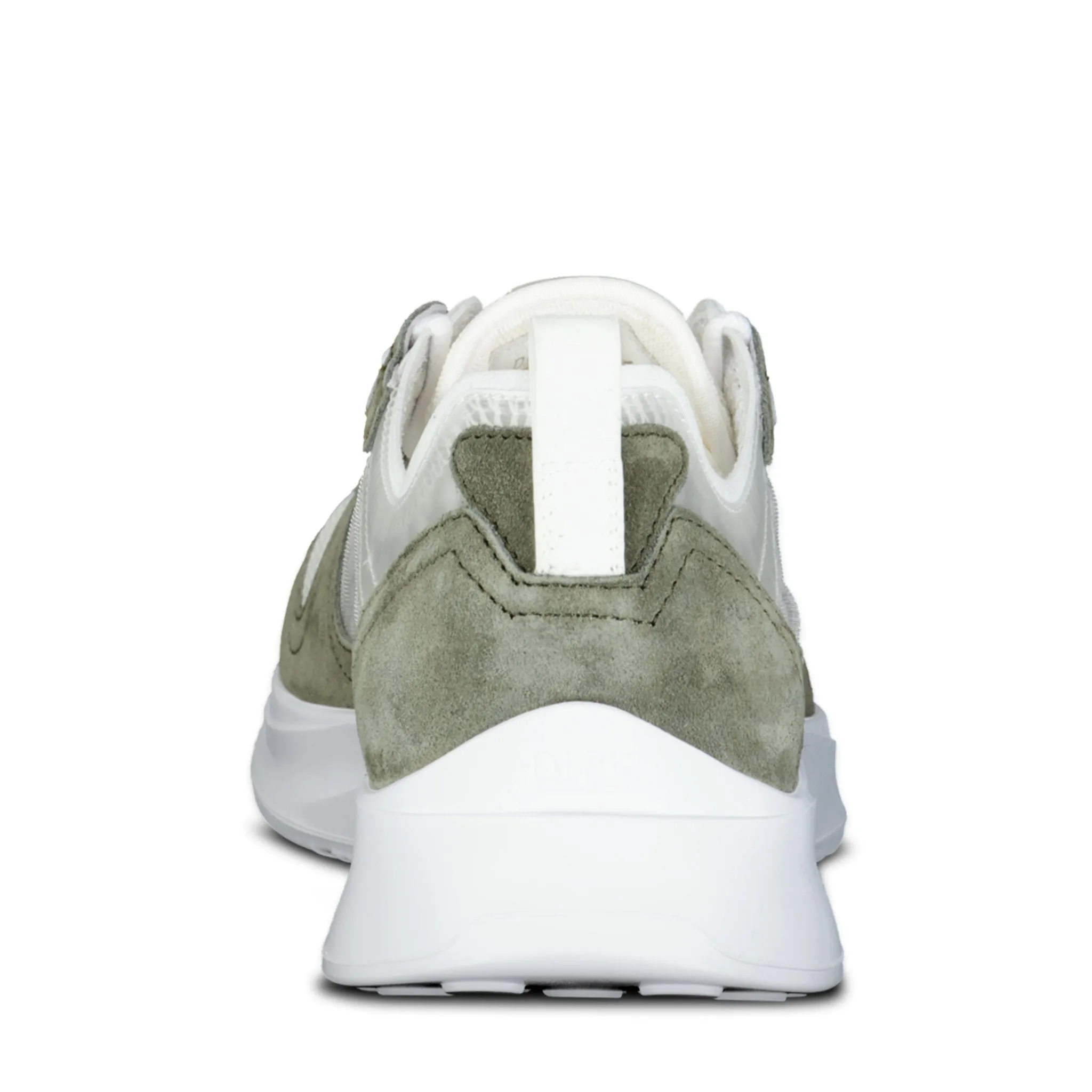 DIOR B25 SUEDE TRAINER WHITE & GREEN