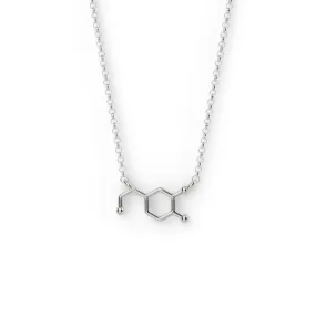 dopamine necklace H | silver