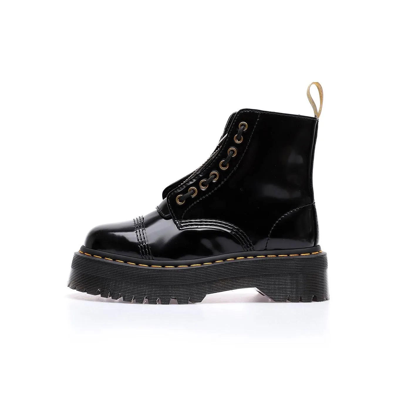 Dr Martens Sinclair Vegan Classica Nero Lucida