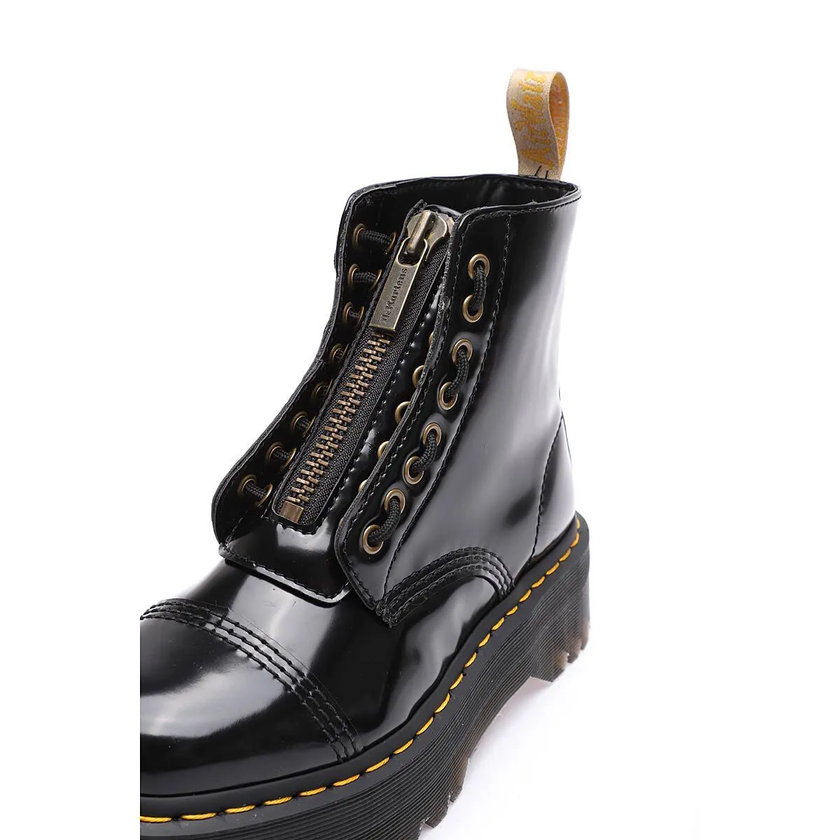 Dr Martens Sinclair Vegan Classica Nero Lucida