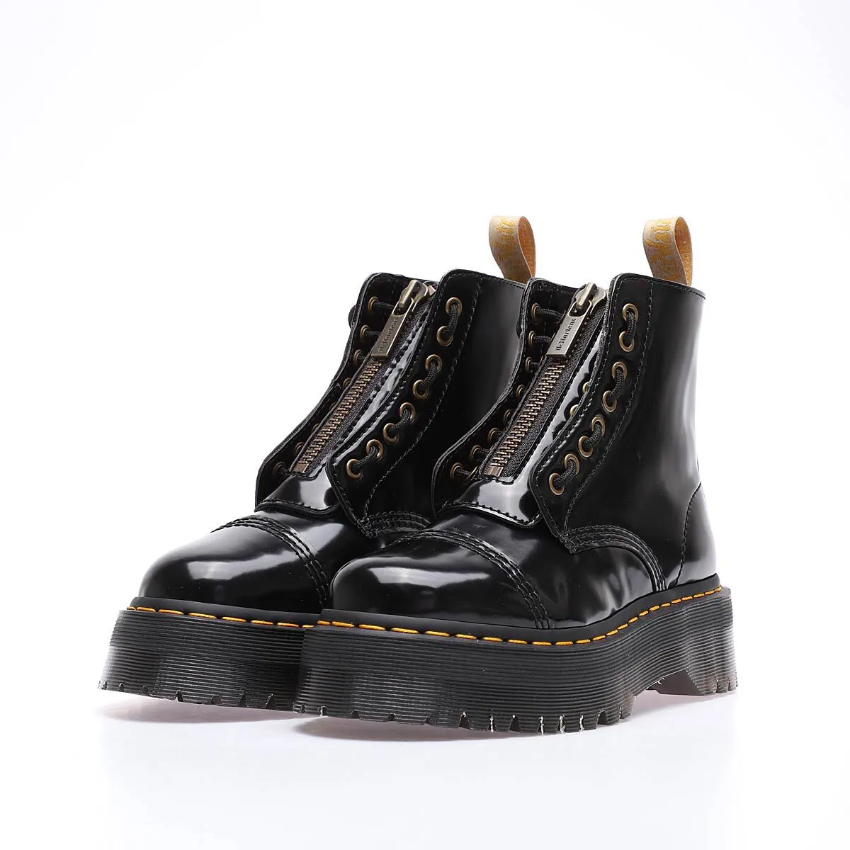 Dr Martens Sinclair Vegan Classica Nero Lucida