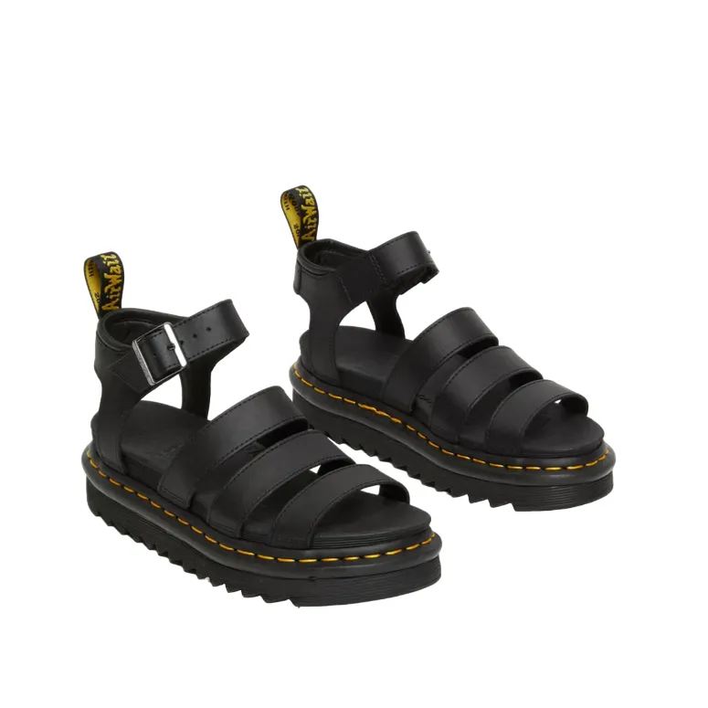 Dr. Martens women's leather sandal with Blaire strap 24235001 black hydro 