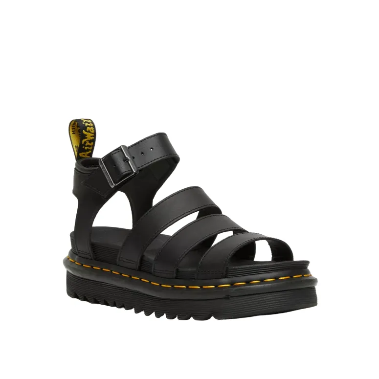 Dr. Martens women's leather sandal with Blaire strap 24235001 black hydro 