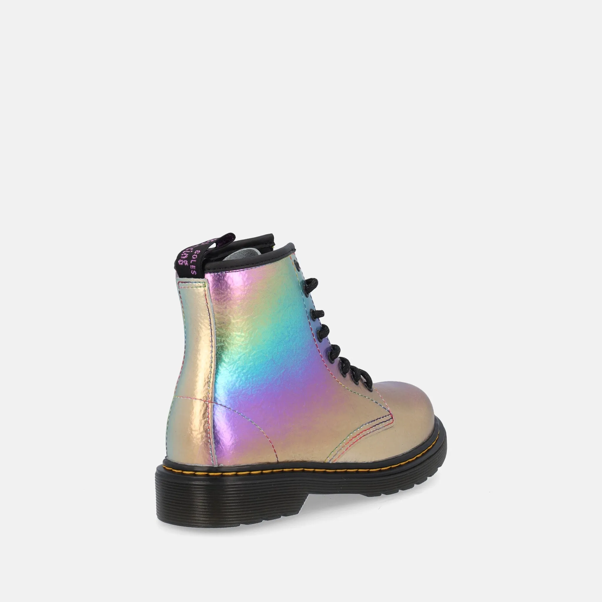 DR.MARTENS MULTI RAIMBOW CRINKLE