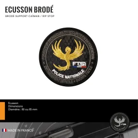 Ecusson Brodé Or Caman FTSI 13