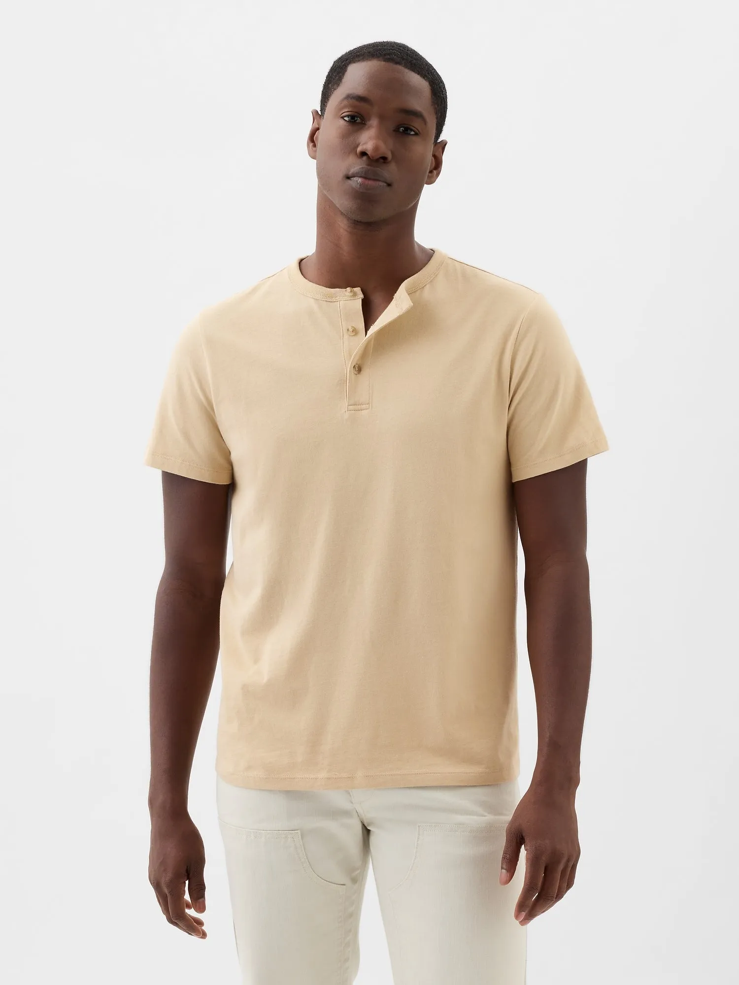 Everyday Soft Henley T-Shirt