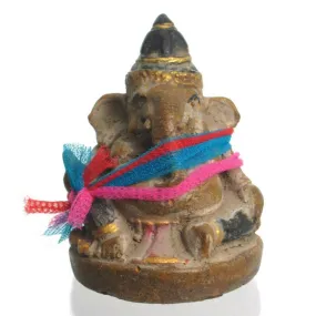 Ganesha Cast Terracotta Figure