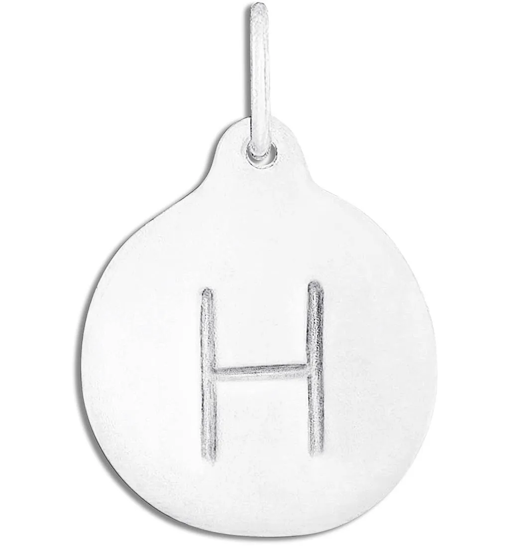 H Alphabet Charm