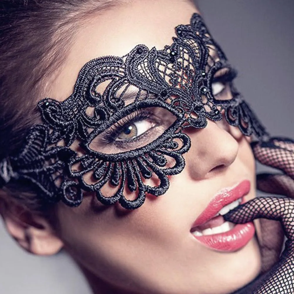 Halloween Lace Costume Mask