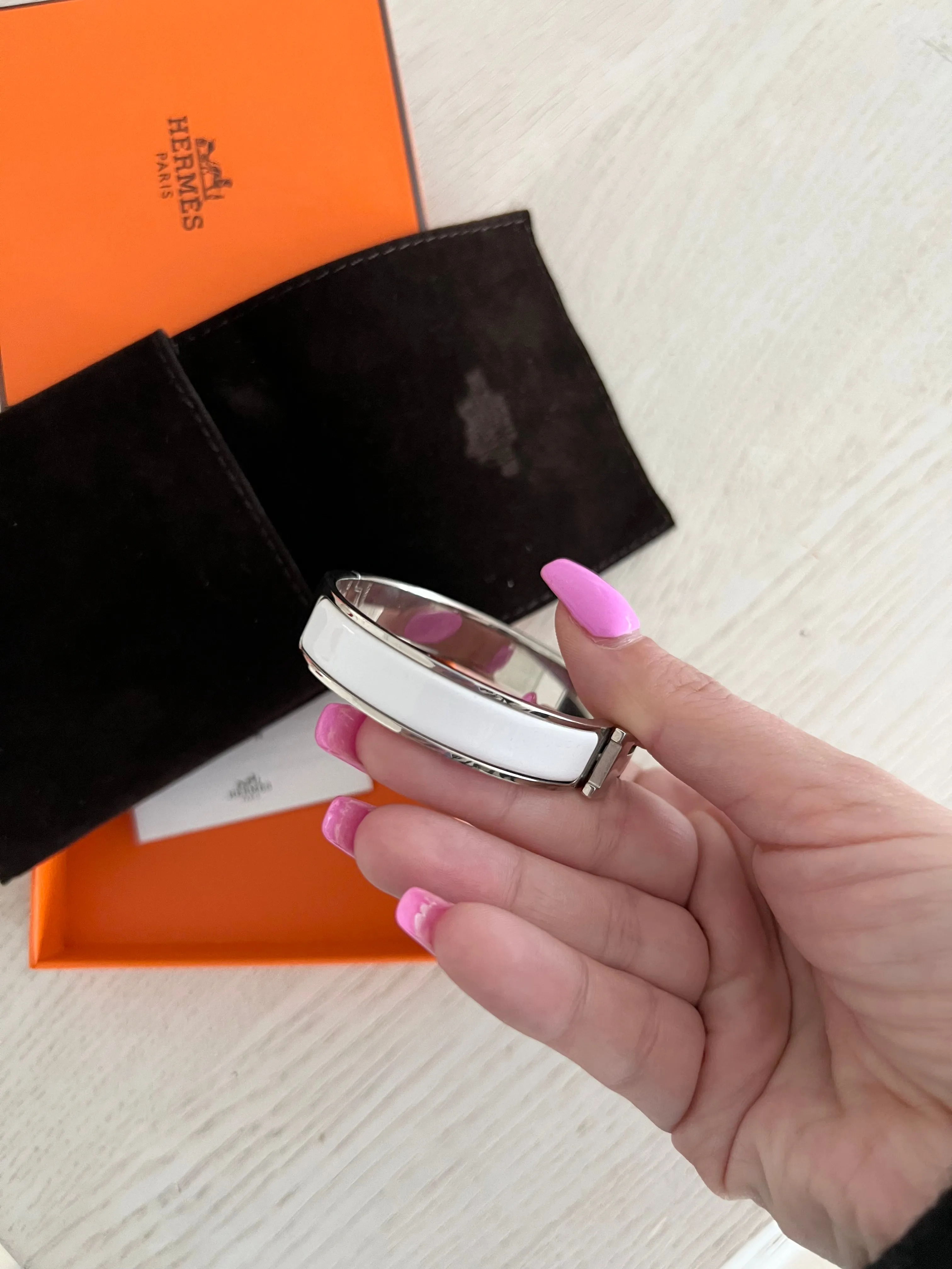 Hermes H Clic Clac Bracelet