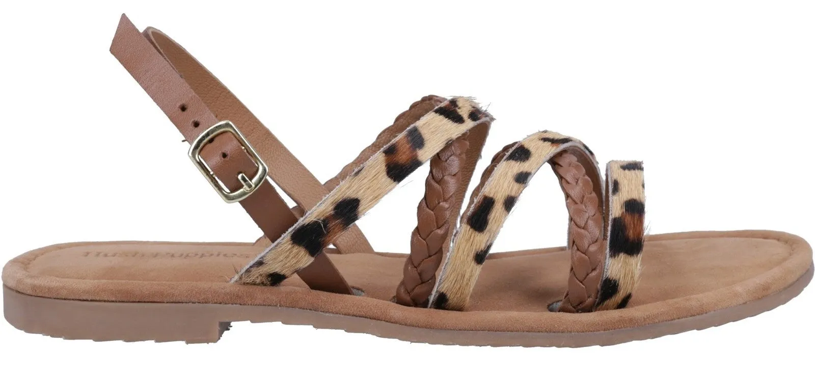 Hush Puppies Amanda Strappy Womens Leather Sandal