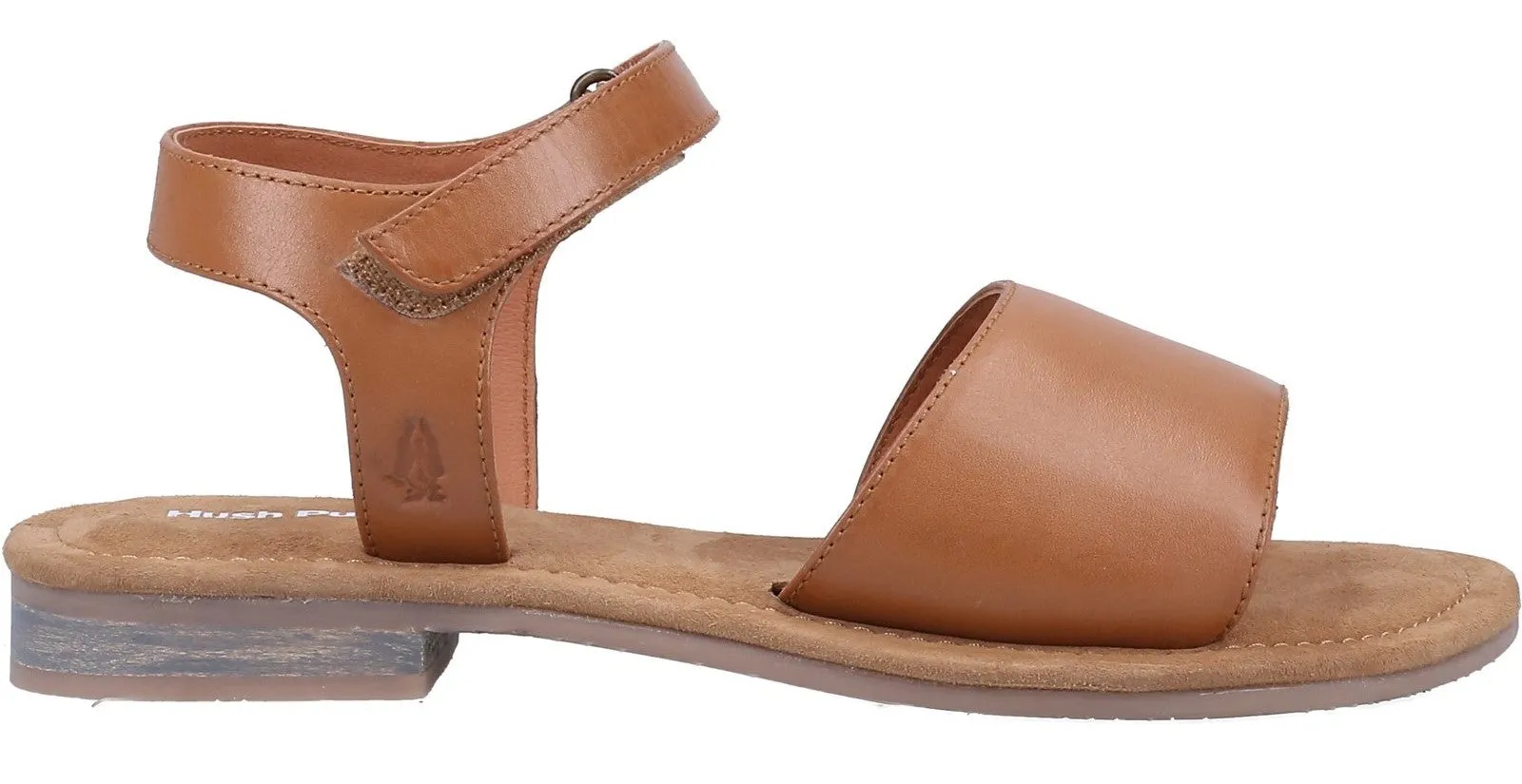 Hush Puppies Annabelle Womens Leather Touch-Fastening Sandal