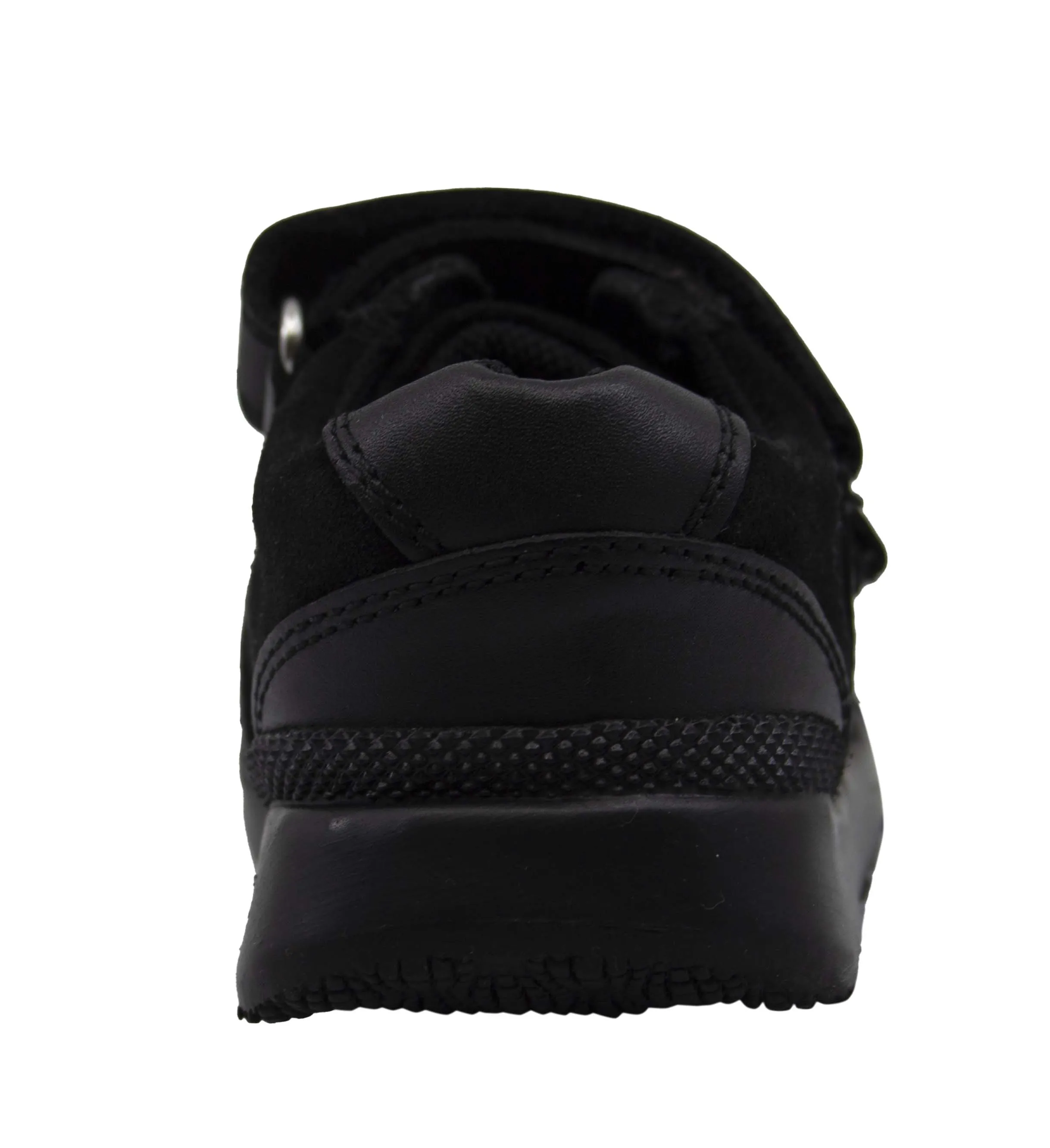 Hush Puppies Diego Kids Black Trainers