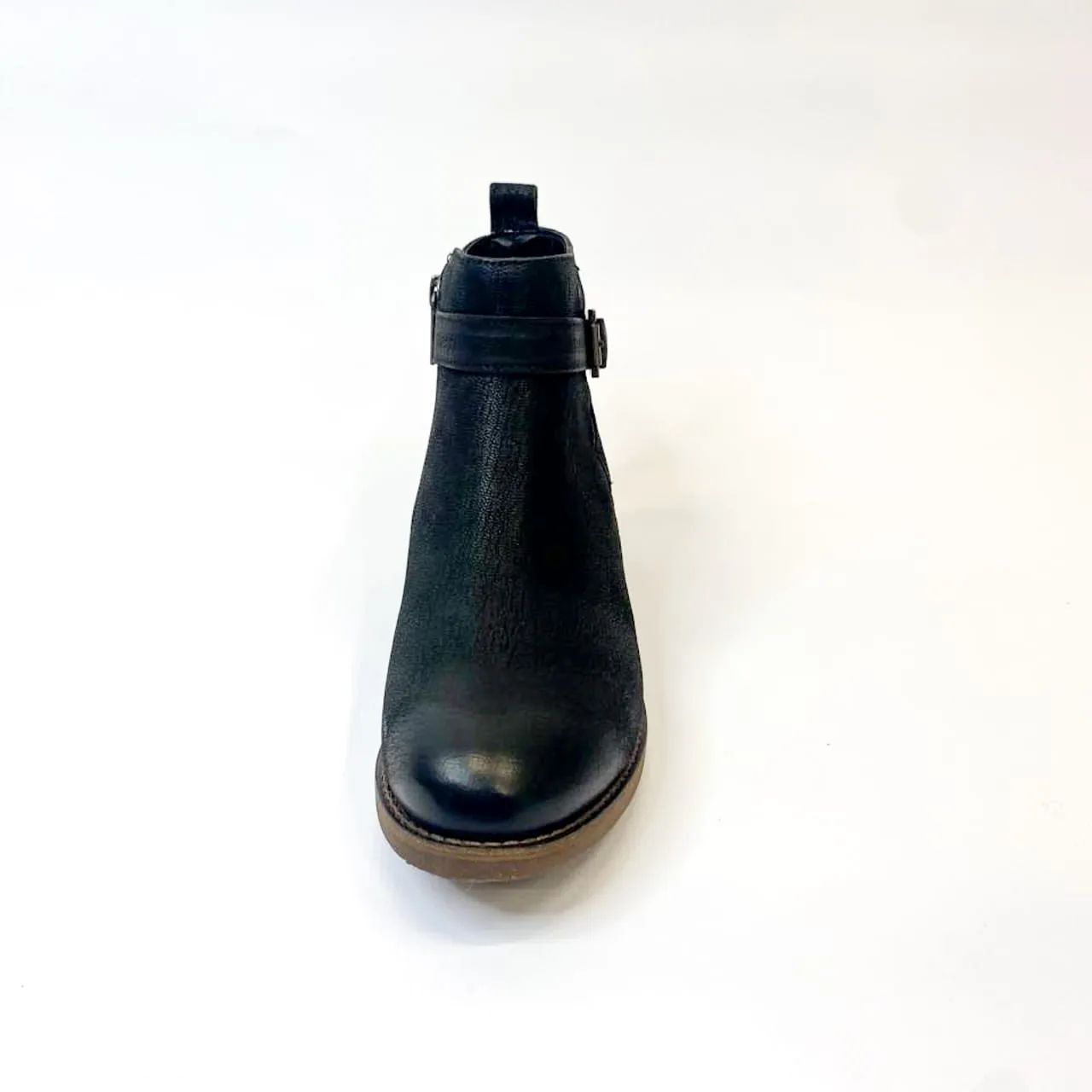 Hush Puppies Elizabeth black leather boot