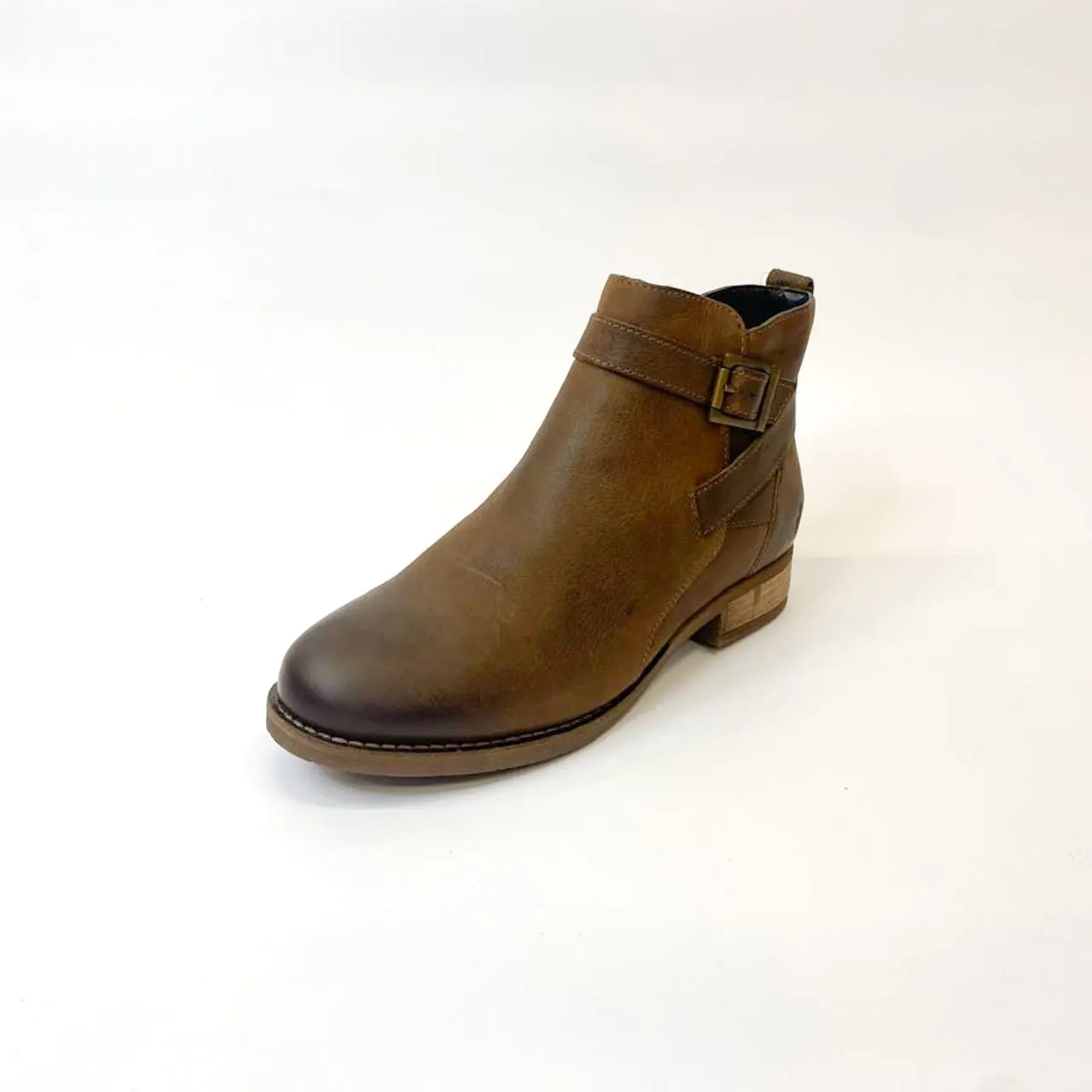 Hush Puppies Elizabeth brown leather boot