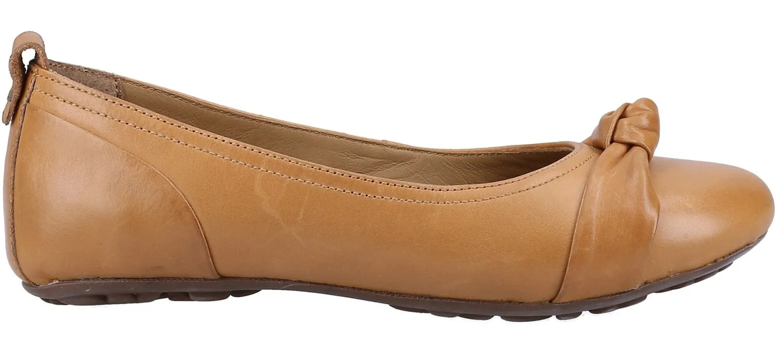 Hush Puppies Jada Knot Womens Ballerina Shoe