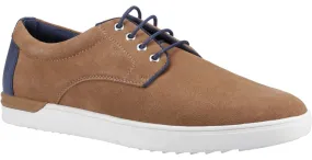 Hush Puppies Joey Mens Leather Lace Up Casual Shoe