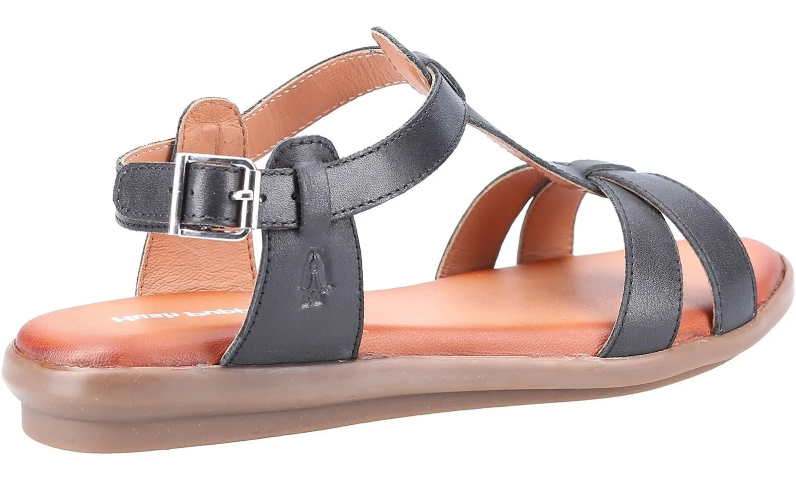 Hush Puppies Kate Womens Leather T-Bar Sandal