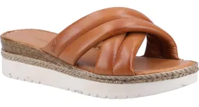 Hush Puppies Samira Womens Leather Mule Sandal