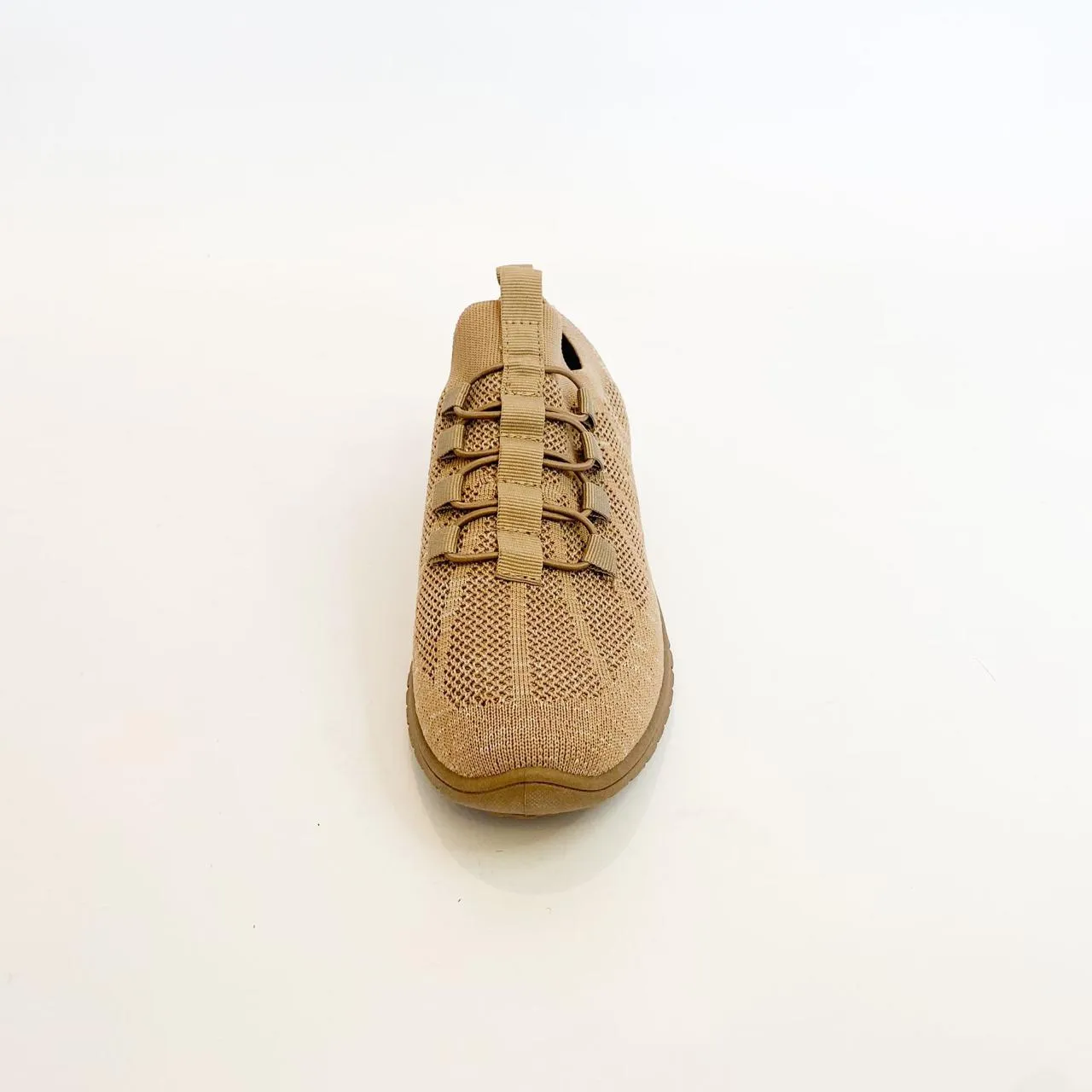 Hush Puppies taupe nansia slip on sneaker