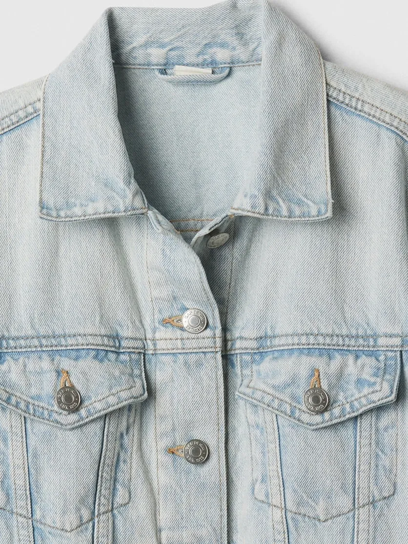 Icon Denim Jacket with Washwell