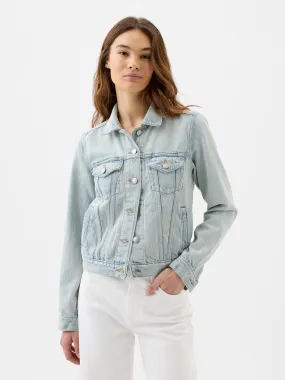 Icon Denim Jacket with Washwell