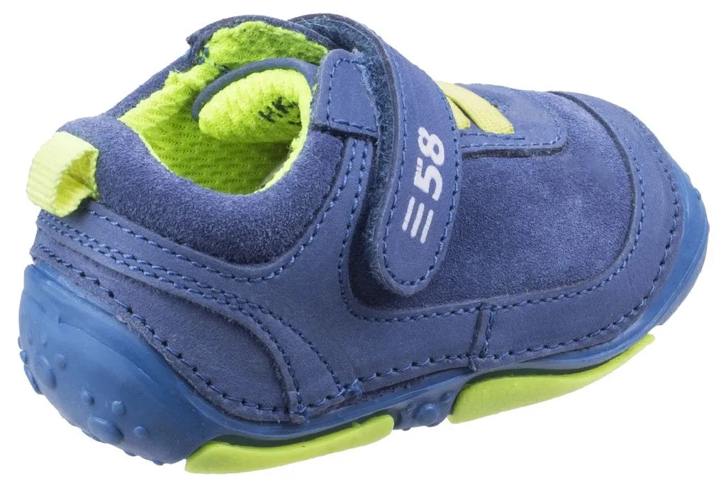 Infants first Shoes Blue Pre Walkers Walkers Leather E,F & G Fit