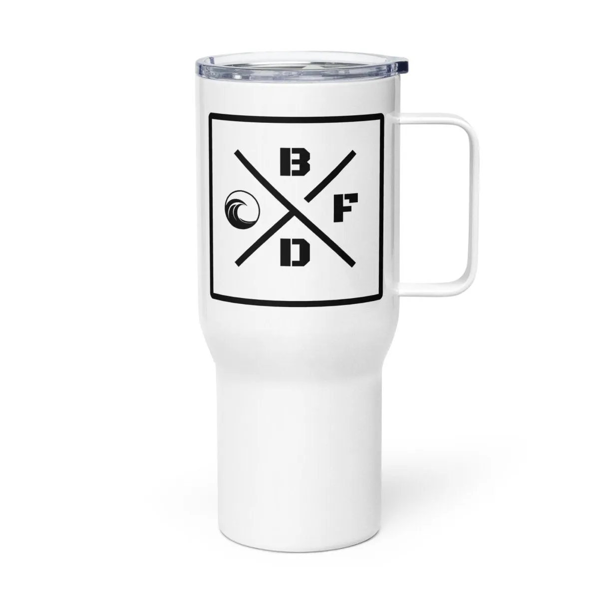 Initials Squared Travel Mug