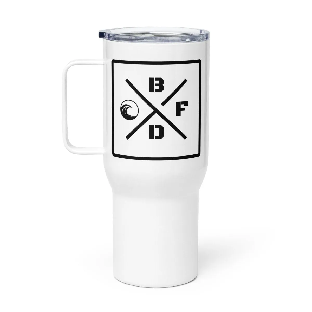 Initials Squared Travel Mug