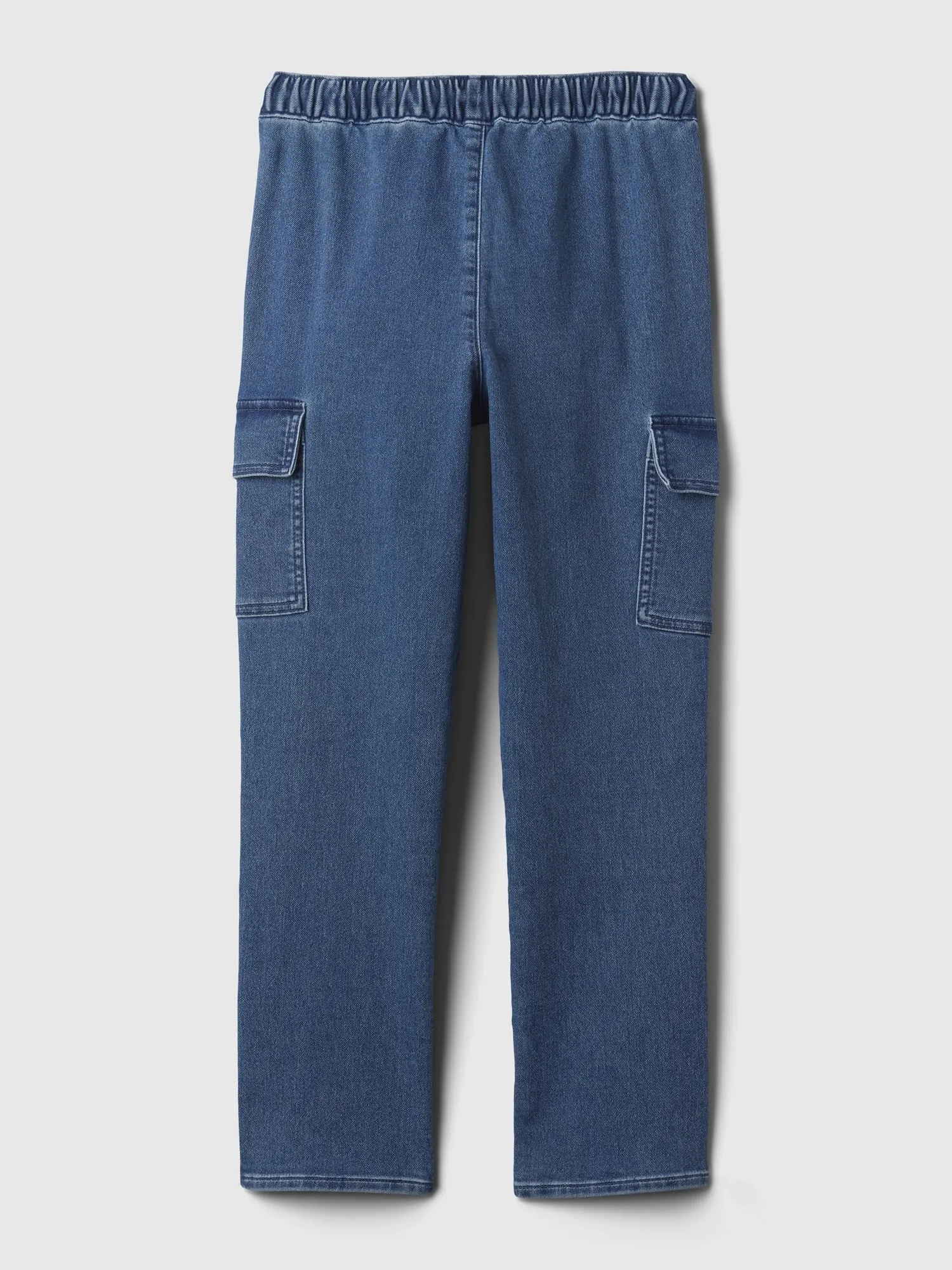 Kids Cargo Denim Joggers